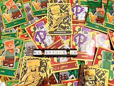 Lego Minecraft Serie 1-2 Trading Card Boom Bastic limitiert Goldkarten aussuchen