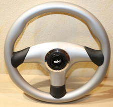 Raid 13, Sportlenkrad Silber 32 cm, KBA 70155 (0270714)