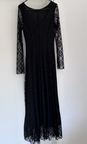 Gothic spitzen kleid lang - spitzen,