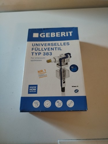 Geberit typ 383 füllventil - geberit,