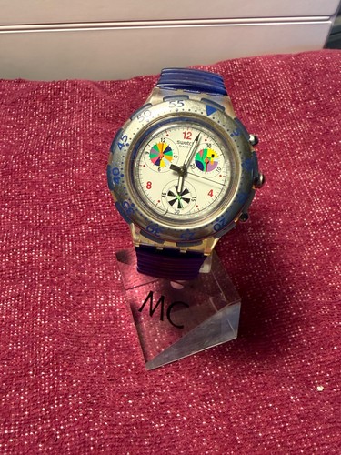 Swatch chronograph irony scuba - swatch,