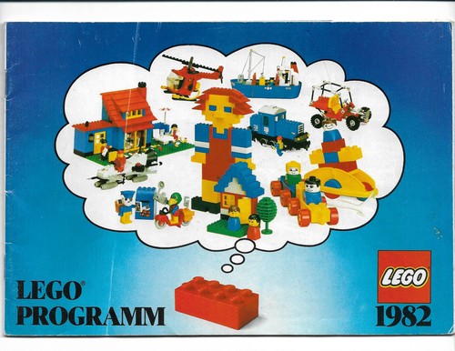 Lego katalog prospekt 1982 - lego,
