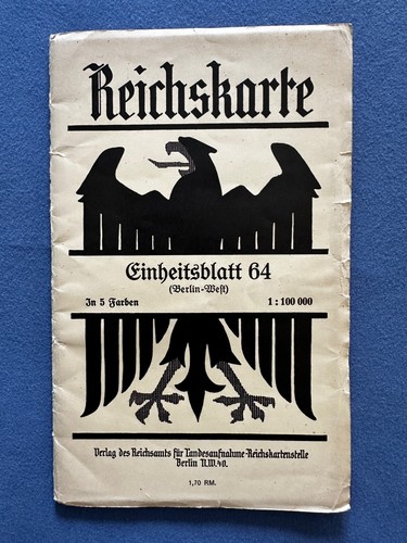Reichskarte einheitsblatt - reichskarte,