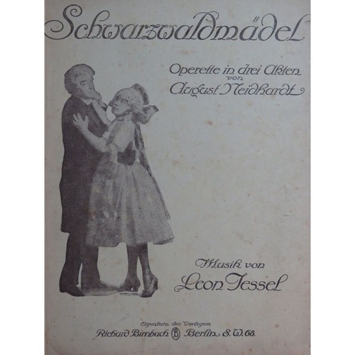 Jessel léon schwarzwaldmädel - jessel,