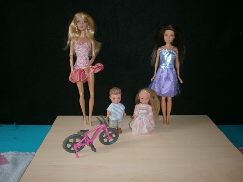 Barbie mit kindern - mit,