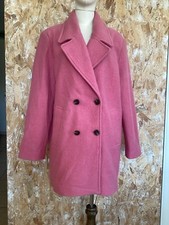 Damen Mantel Neu Reine Wolle