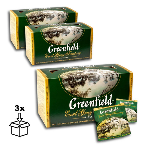 Greenfield schwarzer tee - schwarzer,