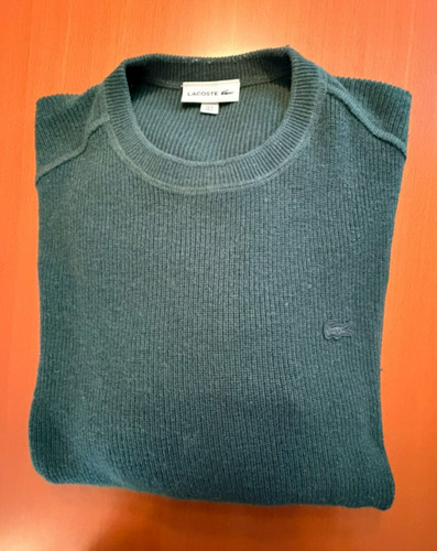 Lacoste strickpullover grün - strickpullover,