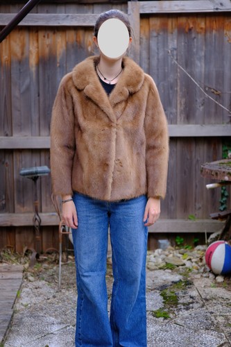 Nerz pelzjacke echt - nerz,
