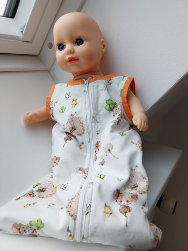Puppenkleidung schlafsack - puppenkleidung,