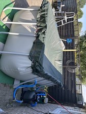 Swimmingpool 3x2x1 Meter komplett mit Pumpe und Filter für Vb Abzugeben