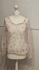 Princess Goes Hollywood, Damen Bluse, Seide, Gr. 36, Maritimer Druck