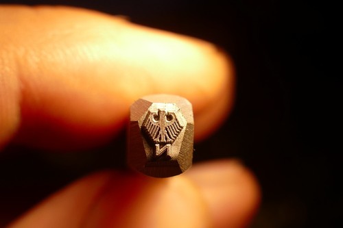 Schlagstempel stamp adler - stamp, n