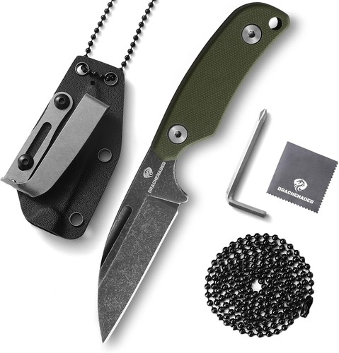Neck knife schafsfuß stahl - knife, d2
