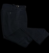 Natalino marineblaue Cordhose