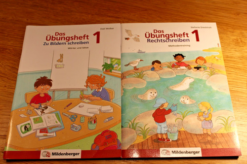 übungshefte klasse 1 - 2,