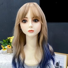 Weibliche Schaufensterpuppe Kopf realistisch mit Make-up für Haarteile Schals Halskette