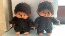 2 Original Sekiguchi Monchichi   JUNGE UND MÄDCHEN ? 1974