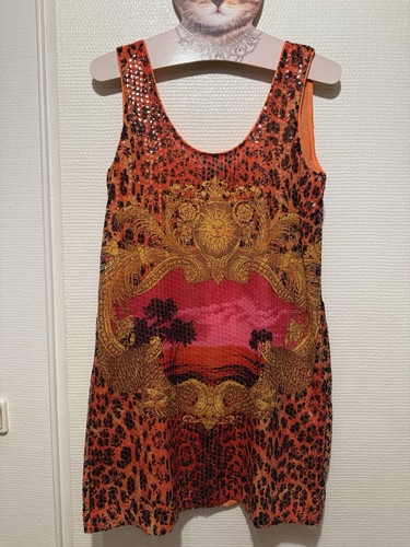 Versace kleid pailletten - x,