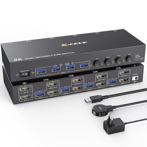 Kvm switch computer - kvm, 2