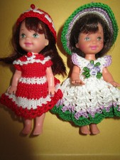 B1432)2 ALTE ORIGINALE BARBIE