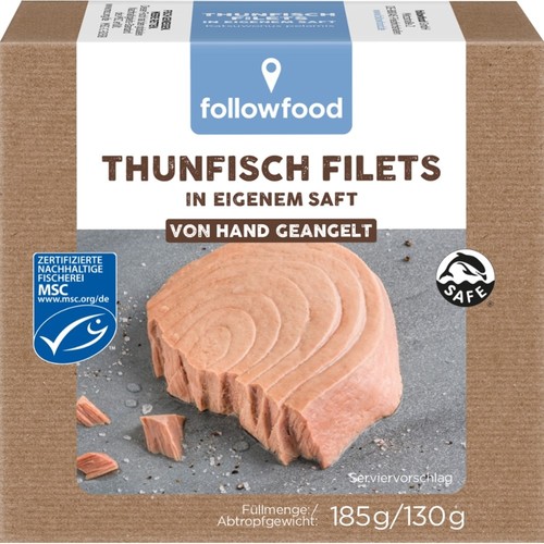 Thunfisch filets natur - thunfisch,