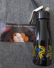 iSi Dessert Whip Sahnebereiter - schwarz -  0,5L - Alu - Dekostück - ohne Halter