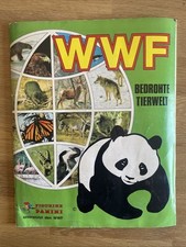 Panini Sticker Album WWF 1986, Bedrohte Tierwelt, komplett Vollständig
