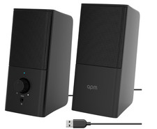 APM 2.0-Lautsprecher, Stromversorgung über USB + 3,5mm Klinke, Lautstärkeregler