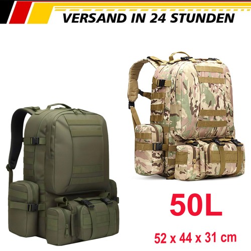 Militär rucksack 50l - militär,