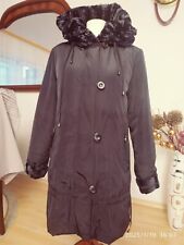Damen Wintermantel mit Natürlichen Fellfutter Gr.40-42