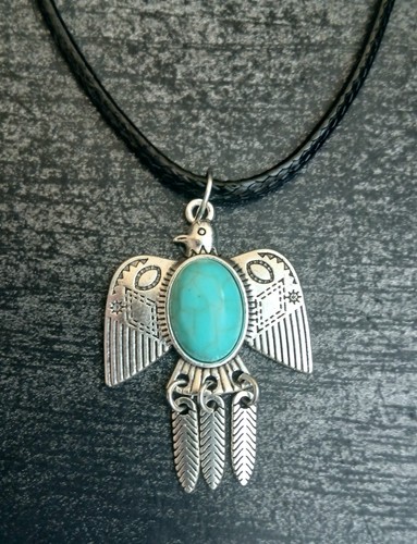 Halskette collier thunderbird - halskette,