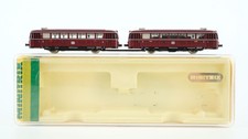 Minitrix N 51298000 Schienenbus mit Beiwagen VT 98 VS 98 DB Gleichstrom