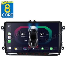 8-Core 64G Android 14 Autoradio Carplay Navi Für VW GOLF 5 6 Tiguan Touran Polo