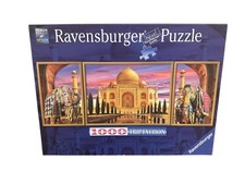 Taj Mahal | Ravensburger 199907 | 1000 Teile Triptychon Puzzle | Vollständig