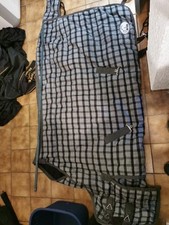 Gebrauchte Pferdedecke, Grau, 120 cm, Winter, Stalldecke, nicht wasserdicht