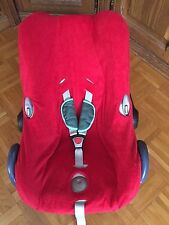 Sommerbezug Schonbezug Frottee für Maxi-cosi Cabriofix NEU rot