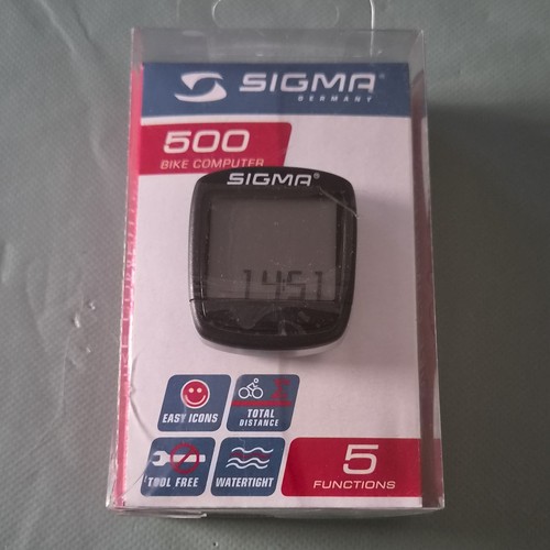 Sigma 500 fahrradcomputer - sigma,