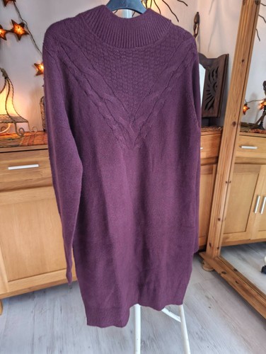 Longpullover strickkleid - longpullover,