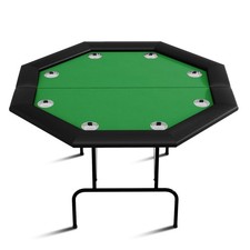 Faltbare Tischauflage Casino Pokertisch Pokerauflage 120 x 75 cm für 8 Spieler