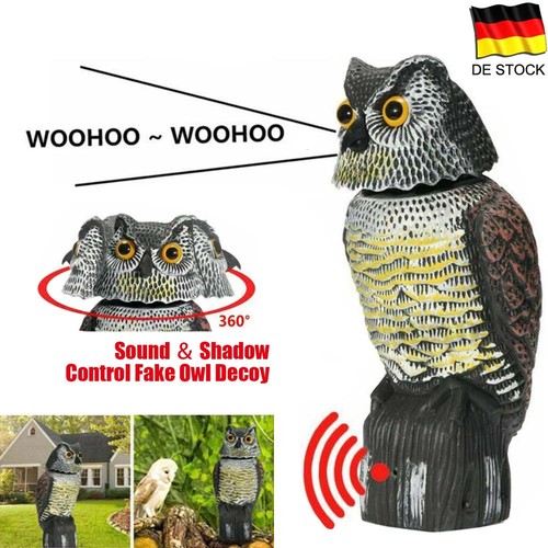 Eule vogelabwehr vogelschreck - eule,