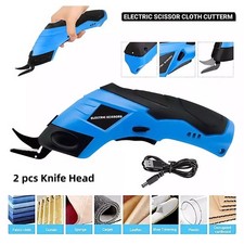 Kabellose Elektrische Schere Schneiderschere Stoff Leder Teppich Nähschneider