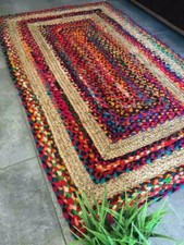 Teppich 100% Jute Baumwolle
