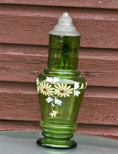 Antiker glass wein krug - glass,