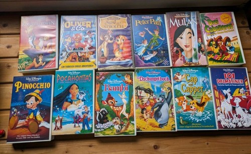 Videokassetten disney - videokassetten,