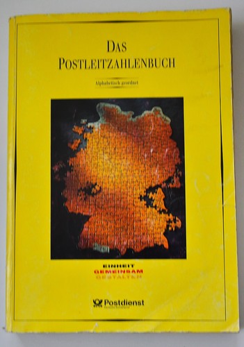 Das postleitzahlen buch - das,
