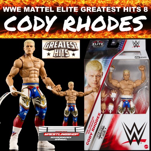 Wwe mattel elite greatest hits - mattel,