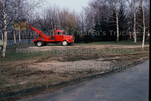 Lkw foto abschlepper - lkw, rot