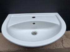 Waschbecken Hersteller  VITRA  55 cm breit 41 cm tief weiß sehr guter Zustand