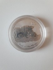 Lunar II Maus 2008 1 oz / 1 Unze Silber Feingehalt 999. Australien